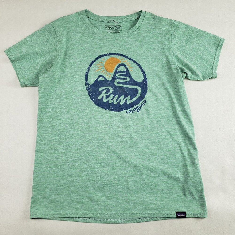 Patagonia Green Short Sleeve Tee
